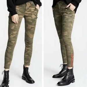 Joie Jeans Park Camo Cropped Pants.